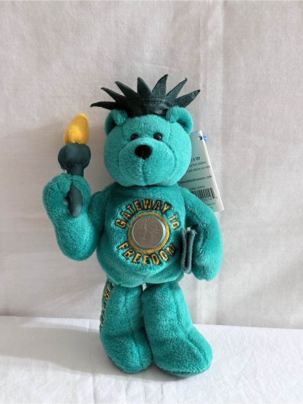 Limited Treasures Liberty Bear with Torch